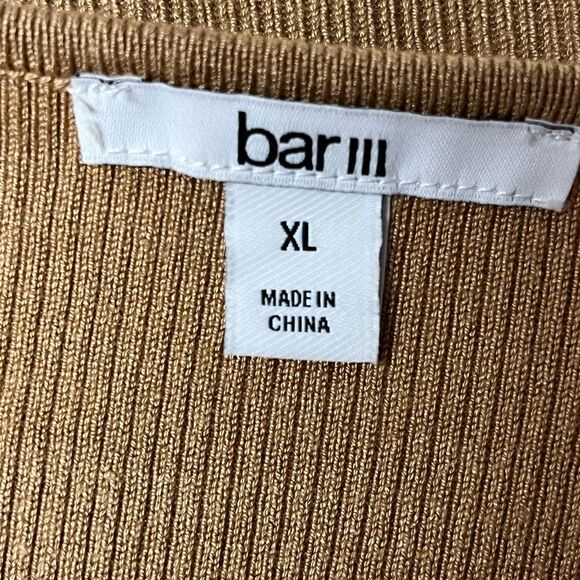 Bar lll Ribbed Square Neck Sweater - Picture 4 of 6